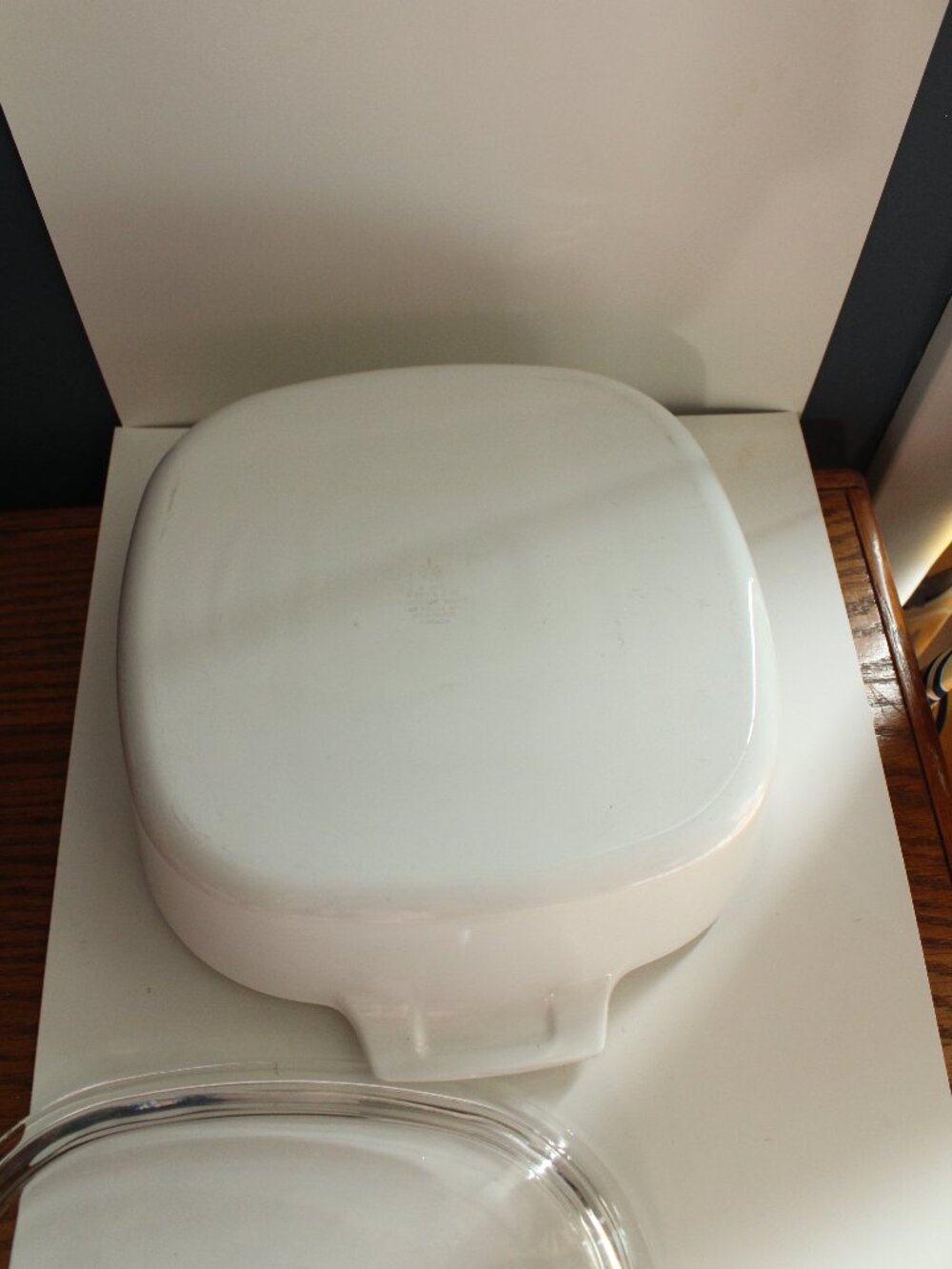Corningware Casserole A-2-B Blue Cornflower With Lid - Picture 3 of 3